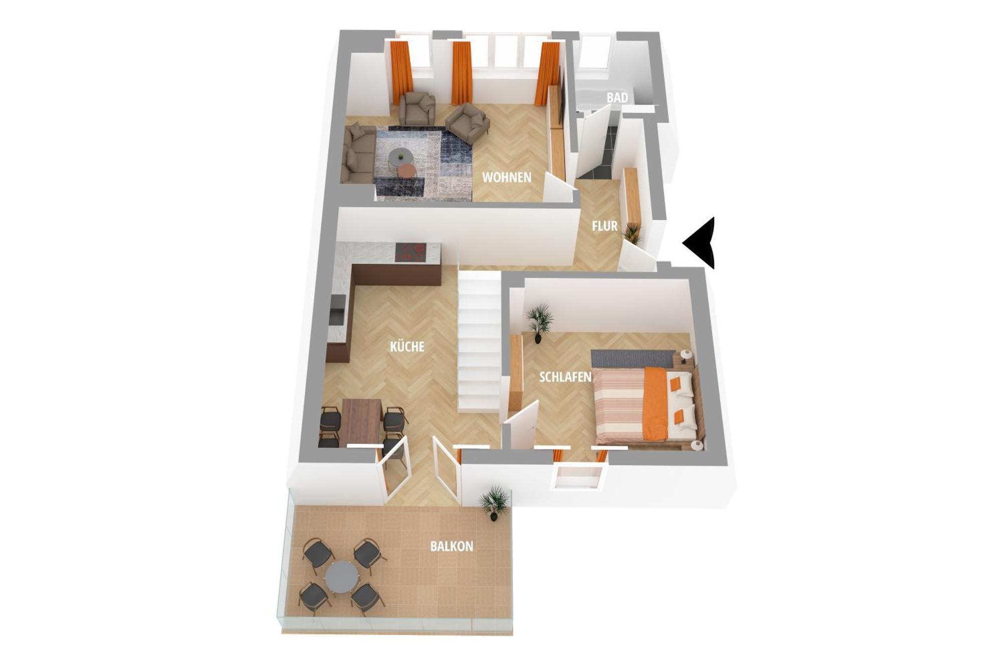 Nice & Calm - Wohlfuehl-Wohnung In Stadtnaehe Fuer Familien Oder Freunde Wesel  Bagian luar foto
