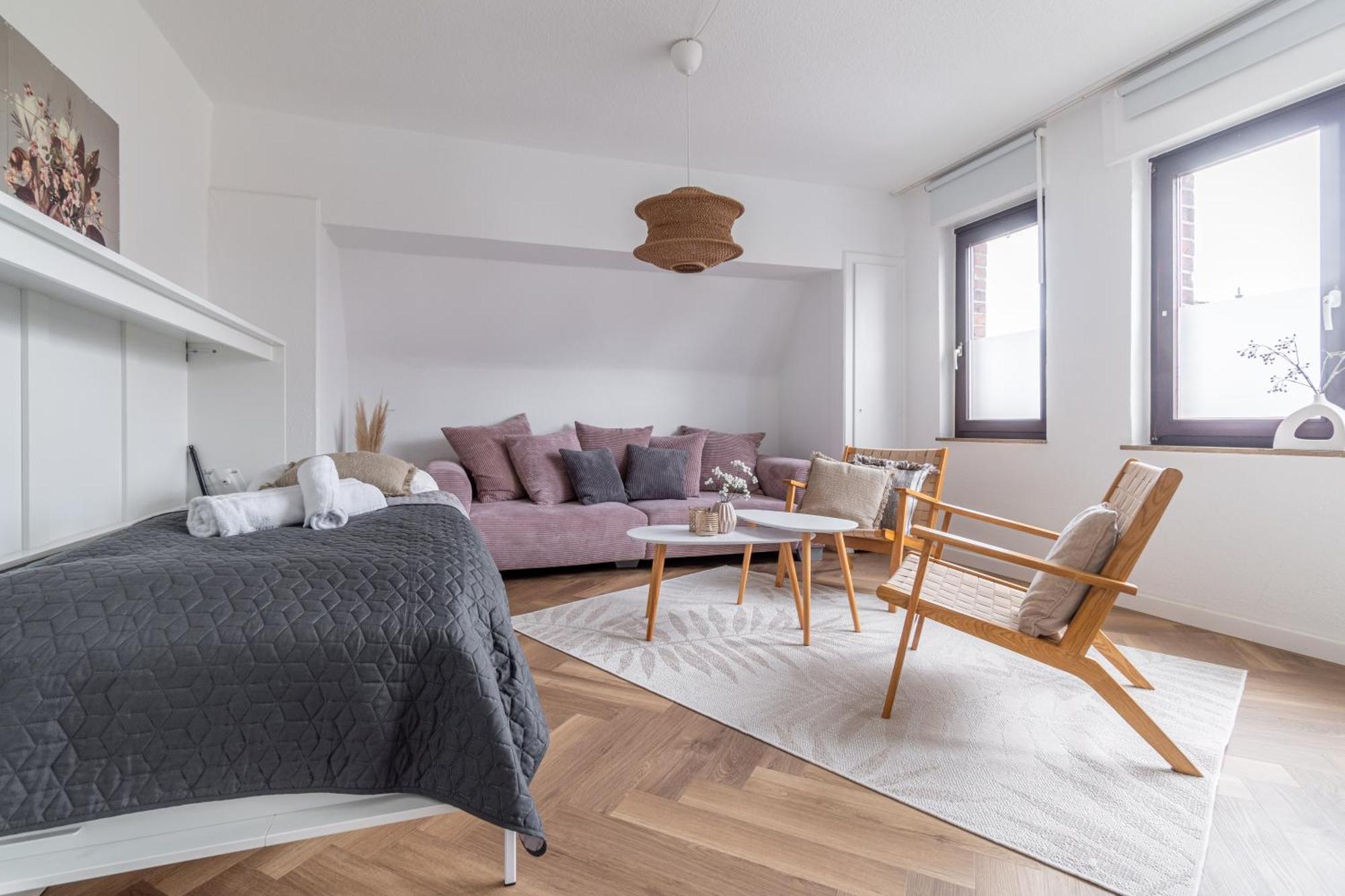 Nice & Calm - Wohlfuehl-Wohnung In Stadtnaehe Fuer Familien Oder Freunde Wesel  Bagian luar foto